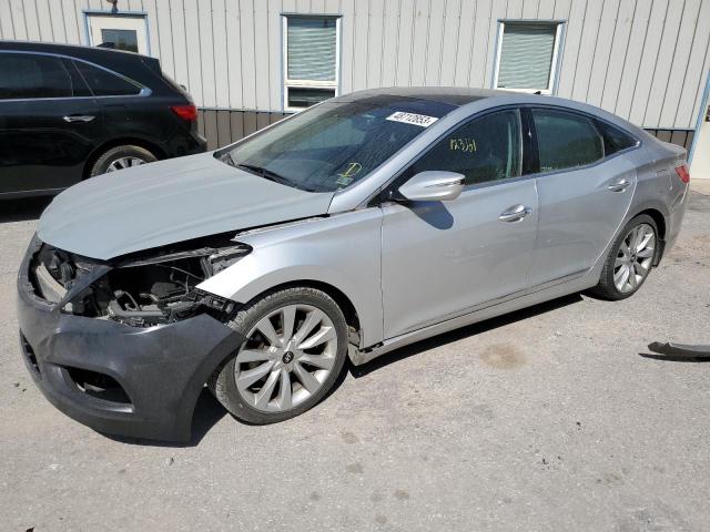 KMHFH4JG1CA192092 - 2012 HYUNDAI AZERA GLS SILVER photo 1