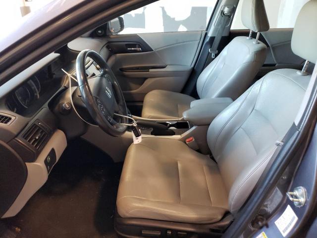 1HGCR2F87EA301122 - 2014 HONDA ACCORD EXL GRAY photo 7