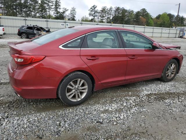 5NPE24AF6FH021554 - 2015 HYUNDAI SONATA SE BURGUNDY photo 3