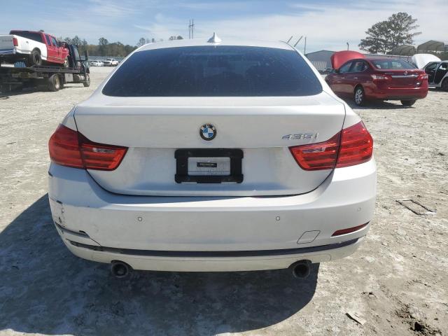 WBA4B1C52FG241290 - 2015 BMW 435 I GRAN COUPE WHITE photo 6