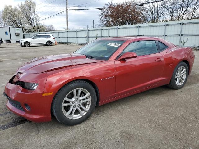 2G1FA1E31E9316366 - 2014 CHEVROLET CAMARO LS RED photo 1