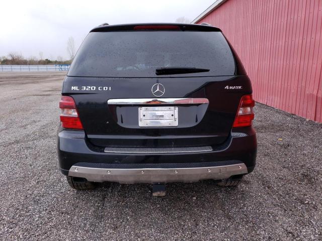 4JGBB22E27A271407 - 2007 MERCEDES-BENZ ML 320 CDI BLACK photo 6