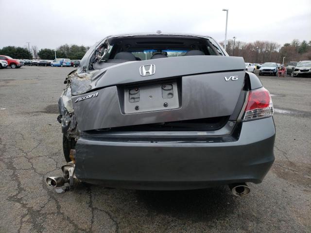 1HGCP36808A081662 - 2008 HONDA ACCORD EXL GRAY photo 6