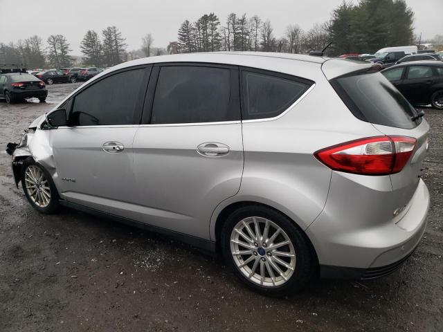 1FADP5BU8EL501966 - 2014 FORD C-MAX SEL SILVER photo 2