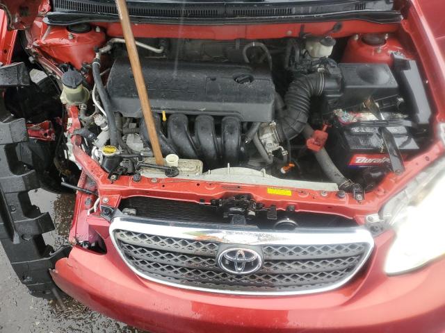 2T1BR32E67C750429 - 2007 TOYOTA COROLLA CE MAROON photo 11