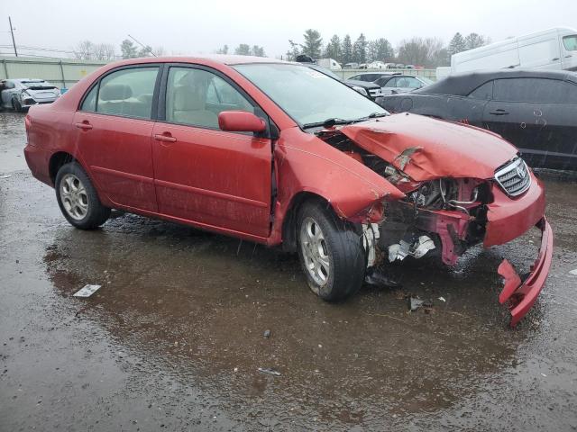 2T1BR32E67C750429 - 2007 TOYOTA COROLLA CE MAROON photo 4