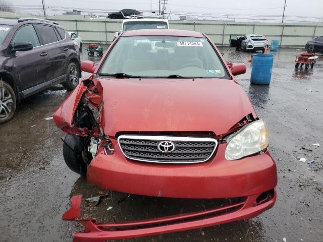 2T1BR32E67C750429 - 2007 TOYOTA COROLLA CE MAROON photo 5