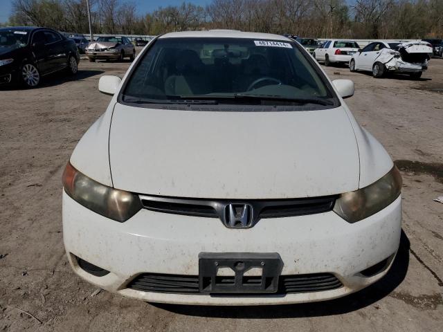 2HGFG12697H518239 - 2007 HONDA CIVIC LX WHITE photo 5