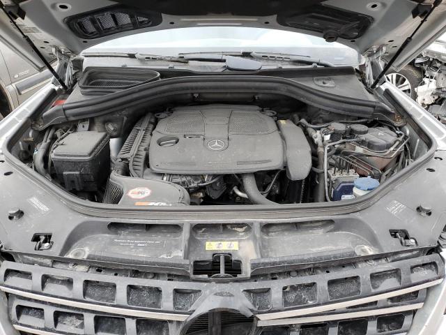 4JGDA5HB3FA453674 - 2015 MERCEDES-BENZ ML 350 4MATIC SILVER photo 11