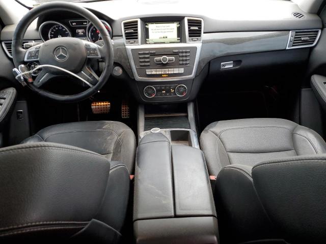 4JGDA5HB3FA453674 - 2015 MERCEDES-BENZ ML 350 4MATIC SILVER photo 8