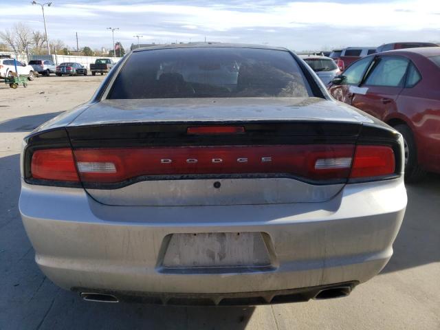 2C3CDXAT3DH677293 - 2013 DODGE CHARGER POLICE TWO TONE photo 6