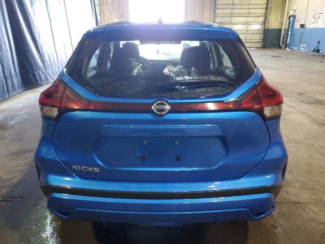 3N1CP5BV5ML523329 - 2021 NISSAN KICKS S BLUE photo 6