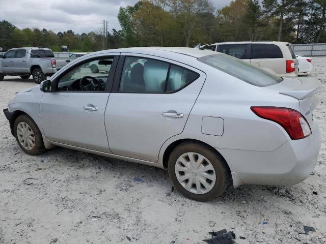 3N1CN7AP8DL866432 - 2013 NISSAN VERSA S SILVER photo 2