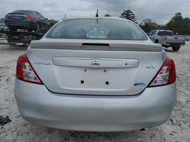 3N1CN7AP8DL866432 - 2013 NISSAN VERSA S SILVER photo 6