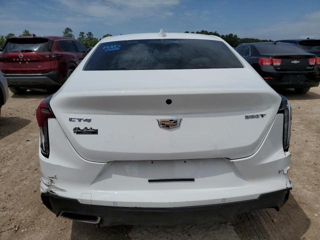 1G6DB5RK1N0125922 - 2022 CADILLAC CT4 PREMIUM LUXURY WHITE photo 6