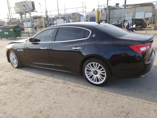 ZAM56RRA7E1113784 - 2014 MASERATI QUATTROPOR S BLACK photo 2