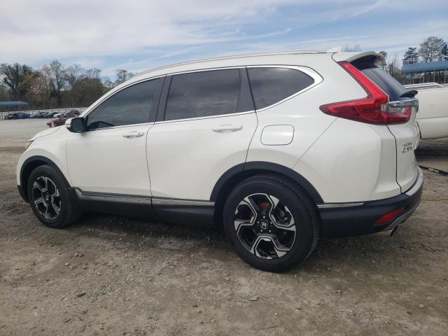 2HKRW1H97JH521378 - 2018 HONDA CR-V TOURING WHITE photo 2