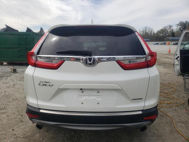 2HKRW1H97JH521378 - 2018 HONDA CR-V TOURING WHITE photo 6