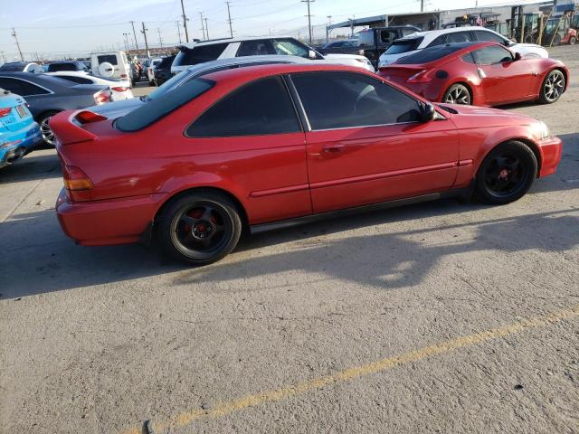 1HGEJ8149WL003345 - 1998 HONDA CIVIC EX RED photo 3