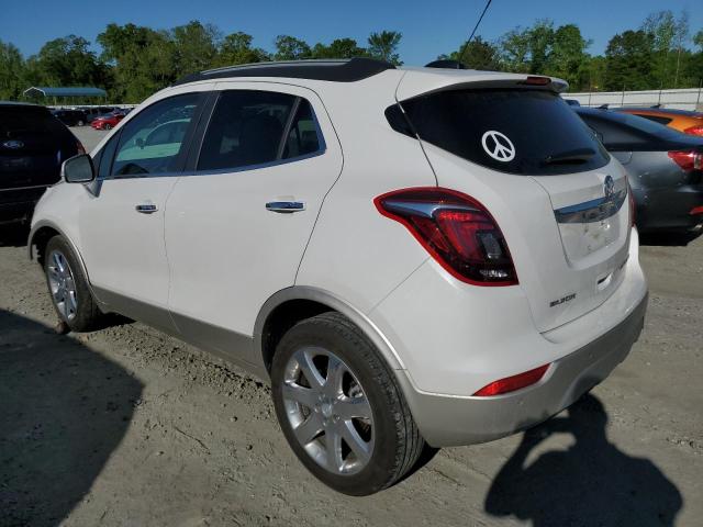 KL4CJDSB6JB578636 - 2018 BUICK ENCORE PREMIUM WHITE photo 2