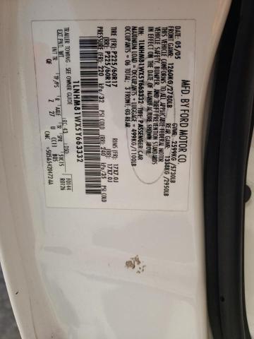 1LNHM81WX5Y663332 - 2005 LINCOLN TOWN CAR SIGNATURE 白色 照片 12