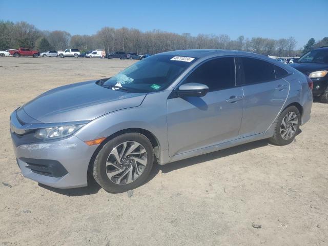 19XFC2F79HE036855 - 2017 HONDA CIVIC EX SILVER photo 1