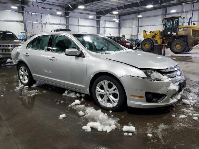 3FAHP0HA9CR418028 - 2012 FORD FUSION SE SILVER photo 4