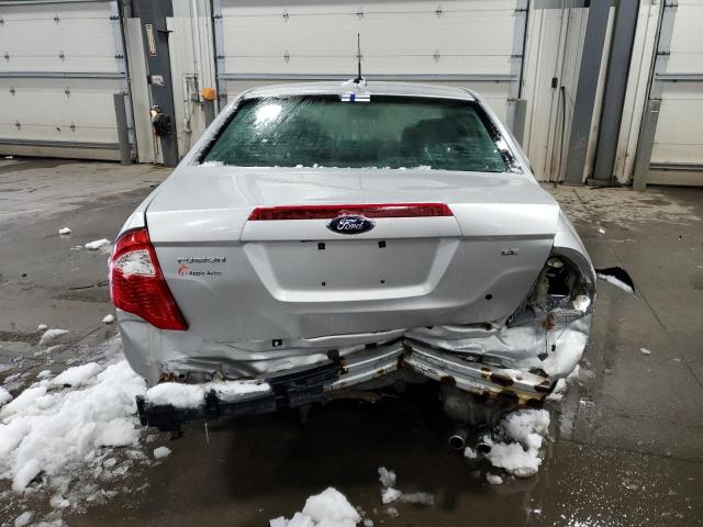 3FAHP0HA9CR418028 - 2012 FORD FUSION SE SILVER photo 6