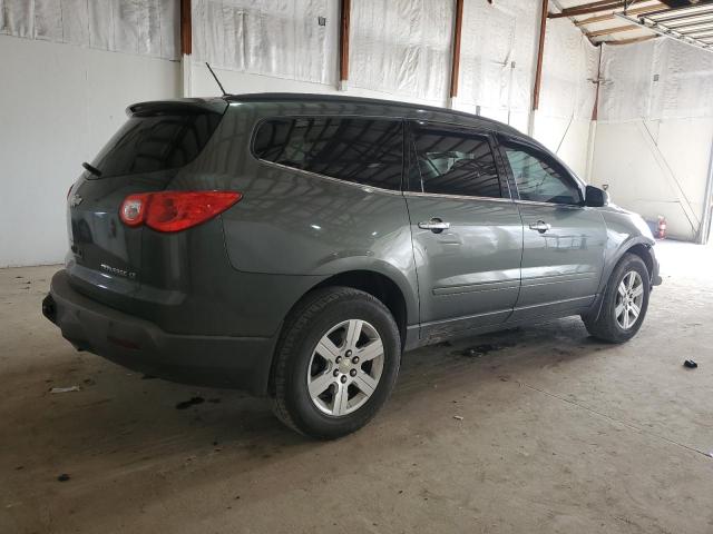 1GNKRGED2BJ255868 - 2011 CHEVROLET TRAVERSE LT GRAY photo 3