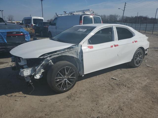 4T1G11AK3PU788840 - 2023 TOYOTA CAMRY SE NIGHT SHADE WHITE photo 1