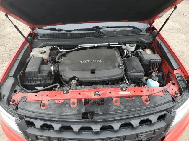 1GCGTDEN3L1199495 - 2020 CHEVROLET COLORADO Z71 RED photo 11