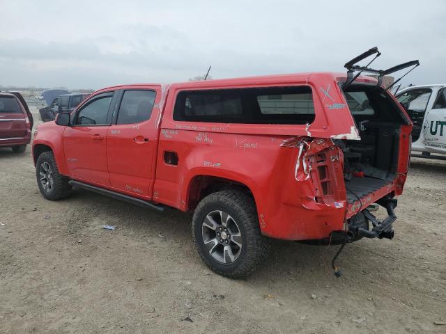 1GCGTDEN3L1199495 - 2020 CHEVROLET COLORADO Z71 RED photo 2