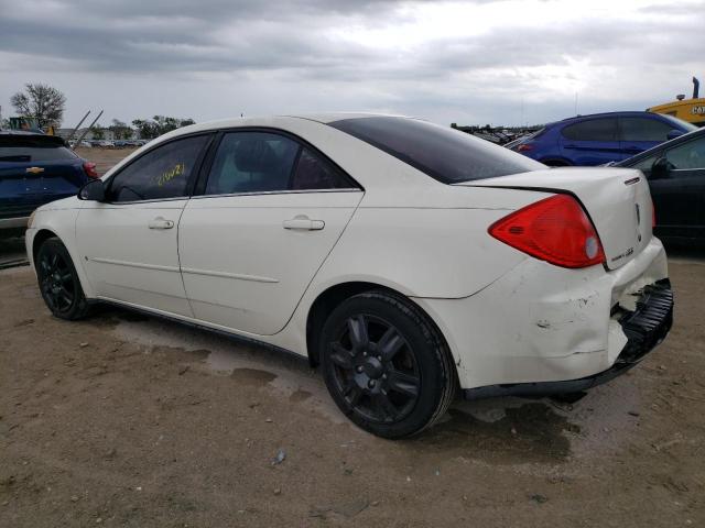 1G2ZG57B584200744 - 2008 PONTIAC G6 BASE WHITE photo 2