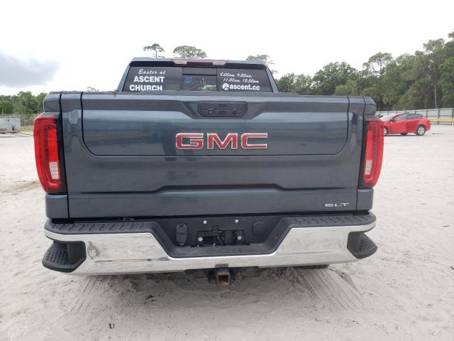 3GTU9DETXLG380322 - 2020 GMC SIERRA K1500 SLT BLUE photo 6