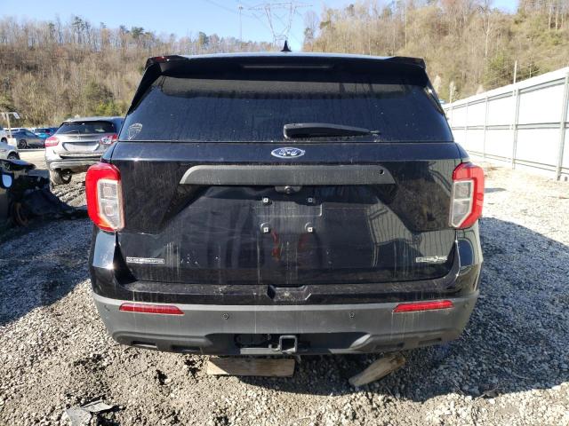 1FM5K8AB9LGC65585 - 2020 FORD EXPLORER POLICE INTERCEPTOR შავი ფოტო 6