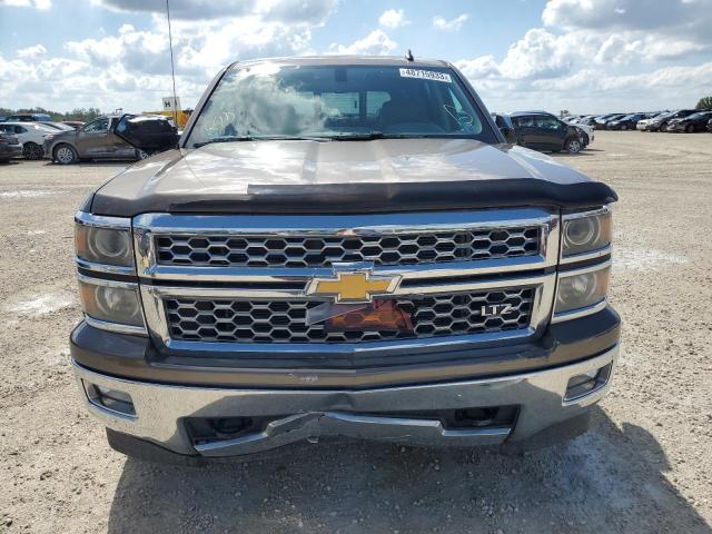 3GCUKSEC9EG220847 - 2014 CHEVROLET SILVERADO K1500 LTZ TAN photo 5