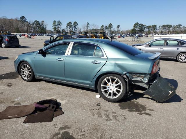 1G1ZK57729F210247 - 2009 CHEVROLET MALIBU LTZ GREEN photo 2