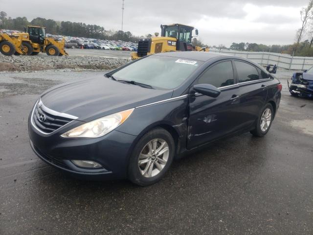 5NPEB4AC7DH780524 - 2013 HYUNDAI SONATA GLS BLUE photo 1