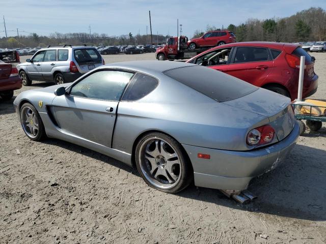 ZFFWP50A7X0115847 - 1999 FERRARI 456 MGTA SILVER photo 2