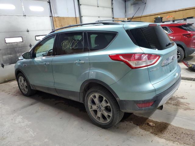 1FMCU9H99DUA93085 - 2013 FORD ESCAPE SEL BLUE photo 2