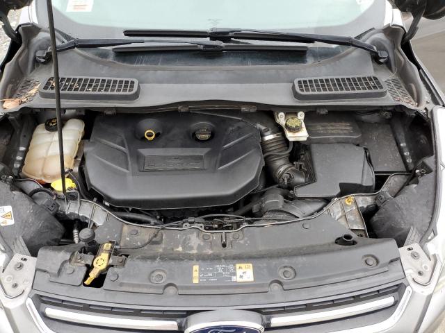 1FMCU9J9XEUE31850 - 2014 FORD ESCAPE TITANIUM GRAY photo 12