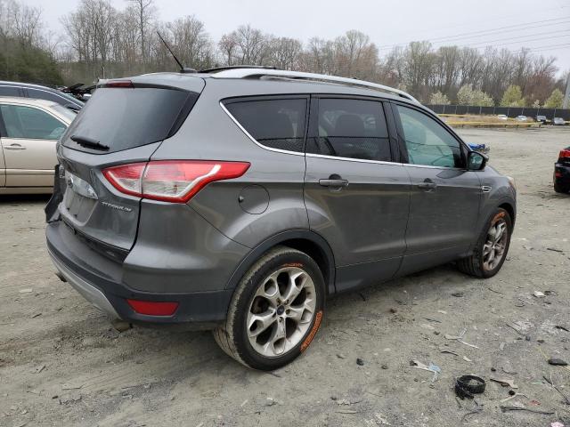 1FMCU9J9XEUE31850 - 2014 FORD ESCAPE TITANIUM GRAY photo 3