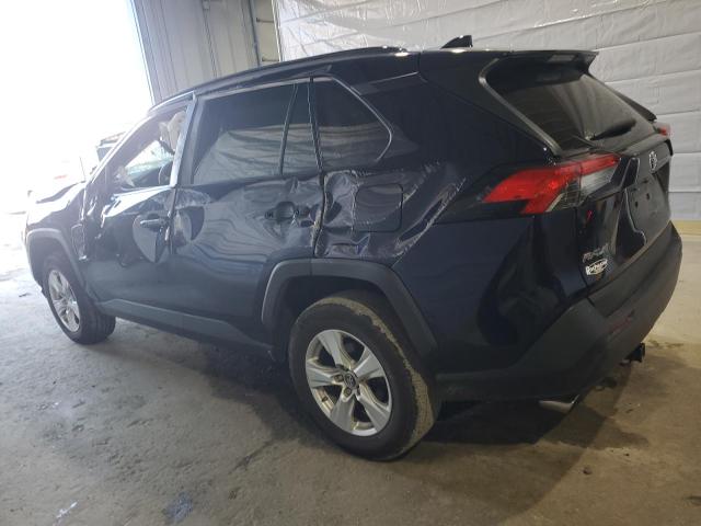 2T3P1RFV5KW008760 - 2019 TOYOTA RAV4 XLE BLUE photo 2