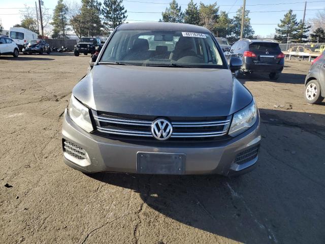 WVGBV3AX7DW601699 - 2013 VOLKSWAGEN TIGUAN S GRAY photo 5