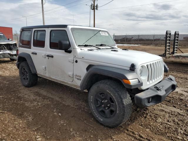 1C4HJXDG8JW159010 - 2018 JEEP WRANGLER U SPORT WHITE photo 4