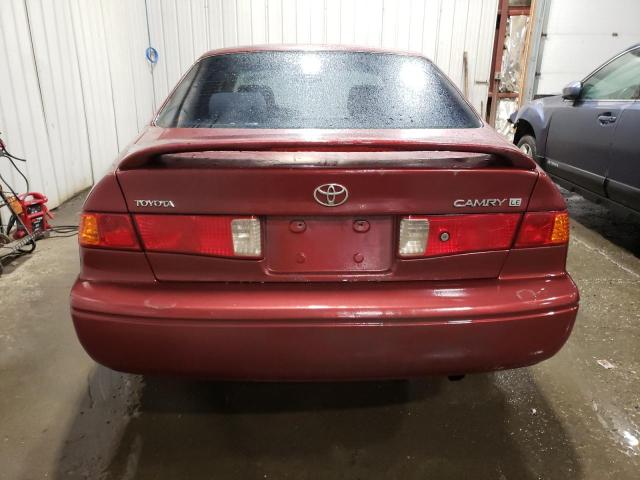 JT2BG28K3Y0391588 - 2000 TOYOTA CAMRY LE RED photo 6
