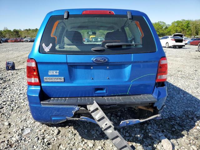 1FMCU0C78CKB61825 - 2012 FORD ESCAPE XLS BLUE photo 6