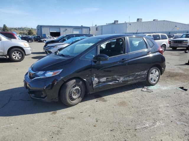 3HGGK5H46KM718294 - 2019 HONDA FIT LX BLACK photo 1