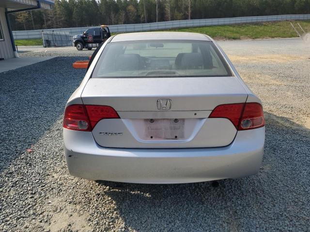 1HGFA16507L135649 - 2007 HONDA CIVIC LX SILVER photo 6