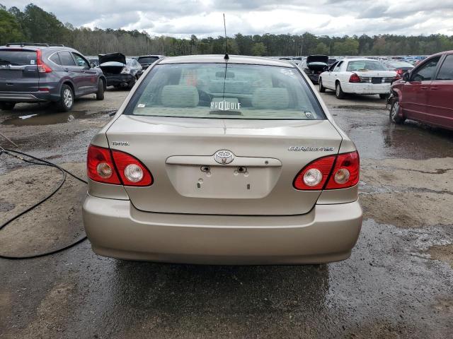 1NXBR32E36Z666565 - 2006 TOYOTA COROLLA CE GOLD photo 6